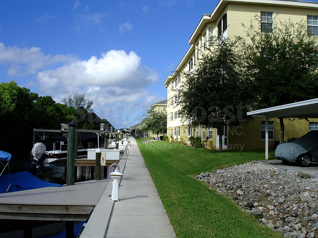 View Down the Canal From Island Cove